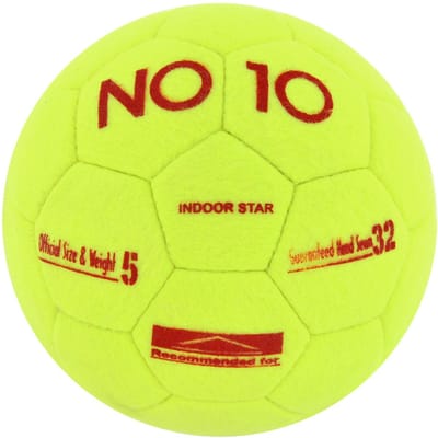 NO10 Bal Indoor Star Geel