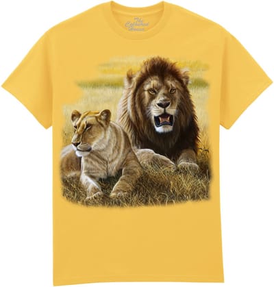 Leeuwen Marsh Pride Lions The Coloured House T-shirt M