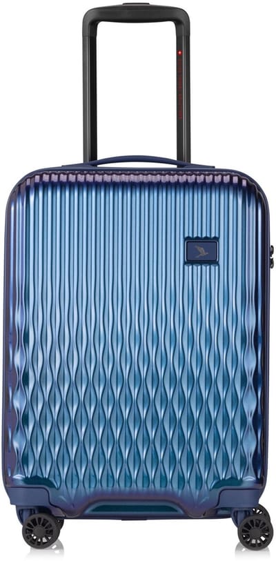 Pack Easy Flow 4 wielen Cabinewagen S 52 cm - Harde bagage - TSA slot - moroccan blau