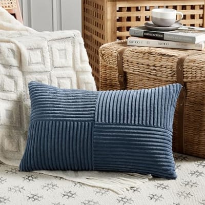 Kussenhoezen 50 x 70 cm van corduroy fluweel - Modern & Zacht met Verborgen Ritssluiting