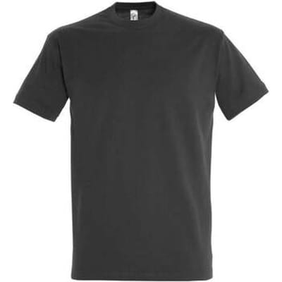 T-shirt Korte Mouw Sols IMPERIAL T-shirt, muisgrijs - 100% katoen