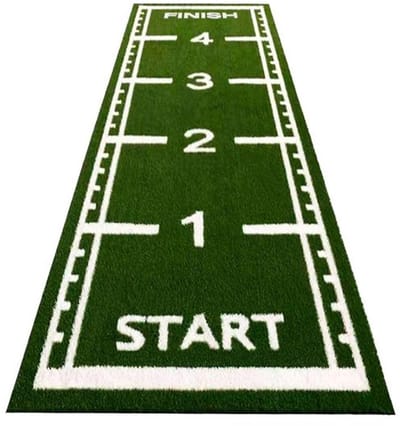 ForzaFit Sprinttrack kunstgras - Indoor/Outdoor - 5 x 1 meter - Groen - 25 mm