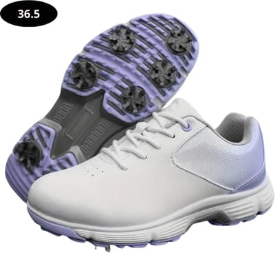 Livano Golfschoenen Dames- Sneakers - Golfkleding - Golfschoenen Antislip - Waterdicht - Golfen - Licht Paars - Maat 36.5