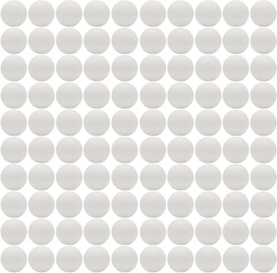 Tafeltennisballen - Pingpong ballen - Recreatief spel - Mat oppervlak - 300 stuks - Wit