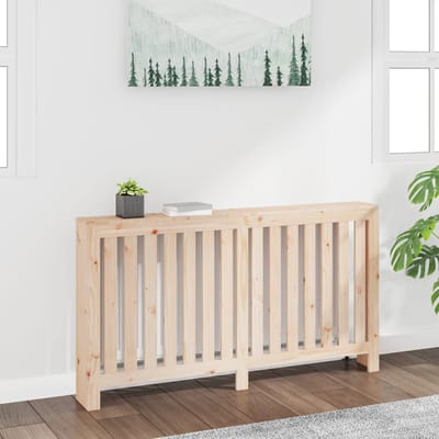 vidaXL Radiatorombouw 153x19x84 cm massief grenenhout
