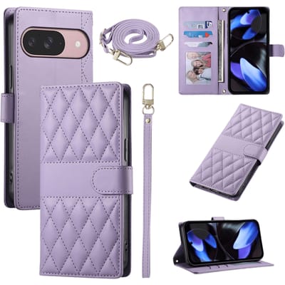 TwoTone Google Pixel 11 (Pro) Wallet Hoesje Paars