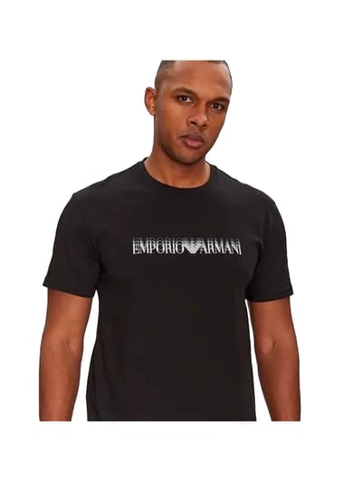 Emporio Armani heren T-shirt met adelaarsmotief