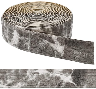 Allecto - Flexibele Moulding Peel & Stick - Vintage 3D Foam Wanddecoratie - Marmer Patroon - 10M - Wanddecoratie - Geschikt voor Interieur - Marmer