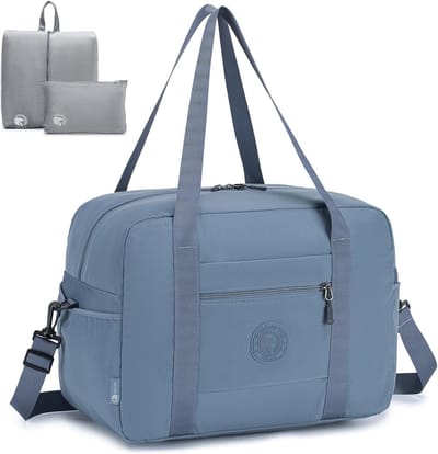 Reisbagage Handbagage 40x30x25 Weekendtas Sporttas 30L Vouwkoffer met Toilettas Waterdichte Handtas voor Mannen en Vrouwen