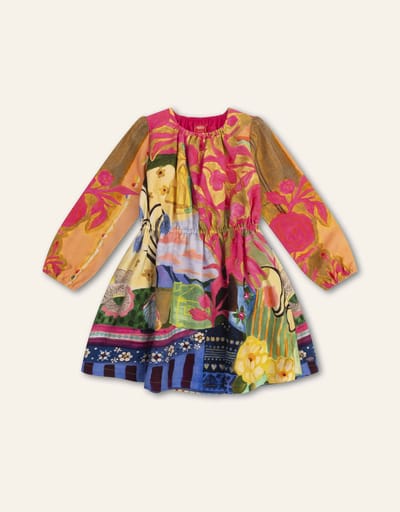 Oilily Danne Jurk - Blue - 104/4yr