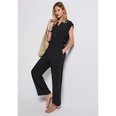 Jumpsuit met structuur
