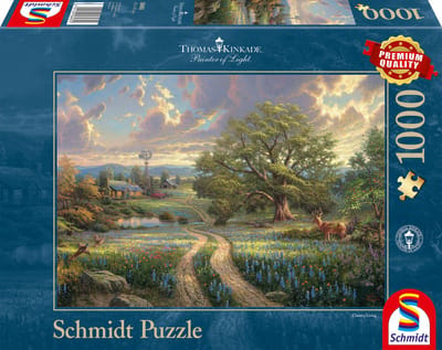 Schmidt - Legpuzzel - Landelijk leven - Thomas Kinkade - 1000 stukjes - Volwassenen - vanaf 12 jaar
