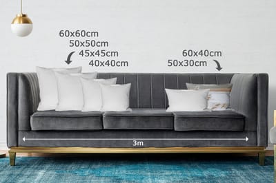 Sierkussens - Kussentjes Woonkamer - 60x40 cm - Riet - Meer - Winter - Natuur - Sneeuw - Beige