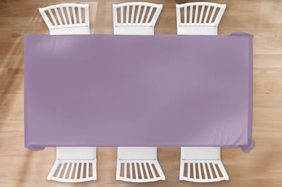 Tafelkleed - Tafellaken - 260x130 cm - Interieur - Paars - Kleuren - Paarse - Kleur - Effen - Binnen en Buiten