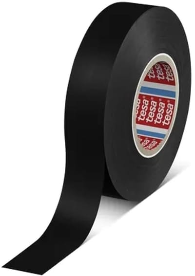 Tesa Isolatietape 19mm - 10 meter - Zwart