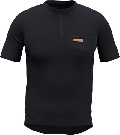 Leatt Mtb Trail 3.0 Korte Mouw Wielertrui Zwart S