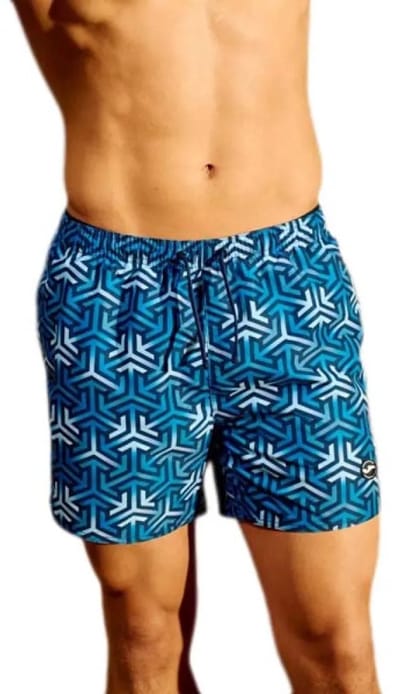 Joma Party Zwembroek Blauw S Man