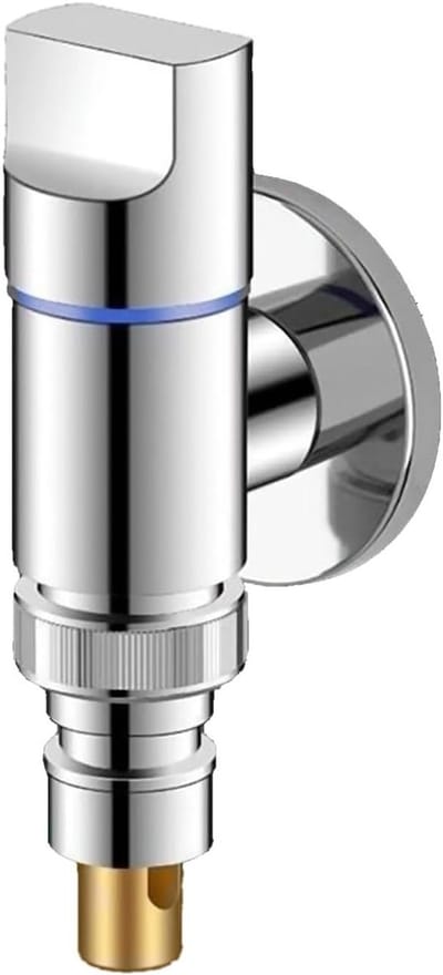 Kraan voor Wasmachine 1/2 inch Aansluiting met Snelle Openingsfunctie en Automatische Afsluiter voor Waterstop, Geschikt voor Slangverbindingen