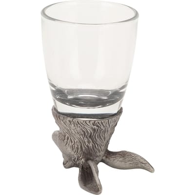 Verre à Shot Statue Thème Animal Verres à Whisky Verres Drôles Nouveauté Verrerie Jeu de Fête Punition Verre à Boire Accessoire gray