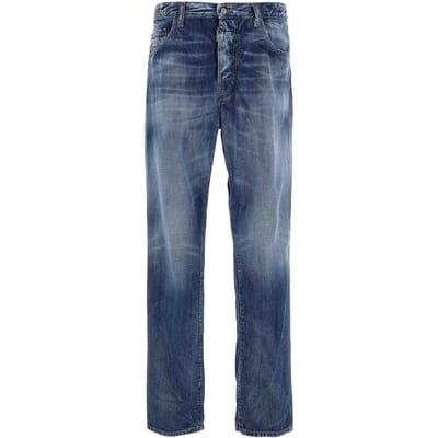 Dsquared2 Marineblauwe Coole Jeans