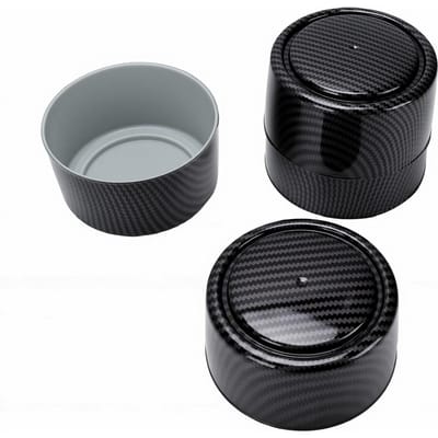 Wielnaafdop Set Duurzame Vervanging voor Suzuki Jimny Velgen Volledige Maat Koolstofvezel Stijl