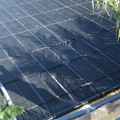 Sunmax 100cm x 400cm Zwembadverwarming EPDM solar. 32mm|38mm|50mm. Solar zwembad verwarming bestaat uit 66 kanalen.