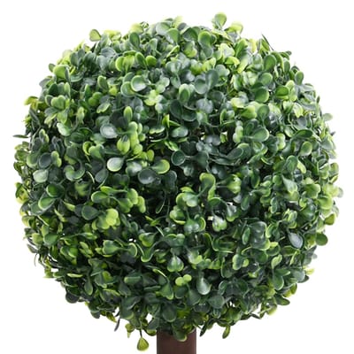 vidaXL - Kunstplant - met - pot - buxus - bolvorming - 118 - cm - groen