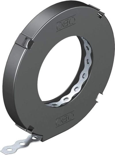 Montageband - Gatband tape - Bevestigen van leidingen - Geperforeerd bandstaal - 12x08 mm - Gegalvaniseerd