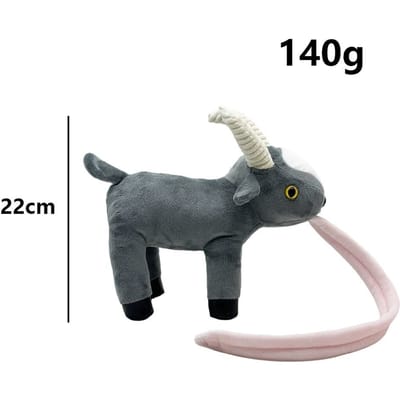 Geit Simulator Pluche Speelgoed Spel Pluche Knuffels Knuffeldier Pop Kamer Decoratie Zachte Kussens Grappig Cadeau Voor Kinderen Kind Verjaardag Kerstmis gray