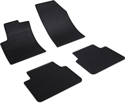 Automatten voor Citroën C3 Aircross (A88), Opel Crossland X, Crossland (vanaf 2017) - 4-delig - Rubber