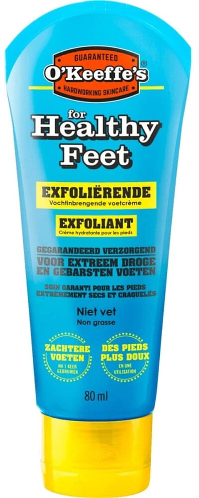 O'Keeffe's Healthy Feet Exfoliating - 5 x 80 ml - Voordeelverpakking