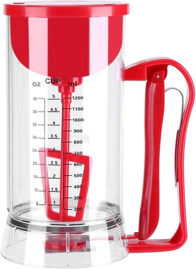Pannenkoekbeslag Dispenser - Voor Perfect Beslag zonder Klontjes