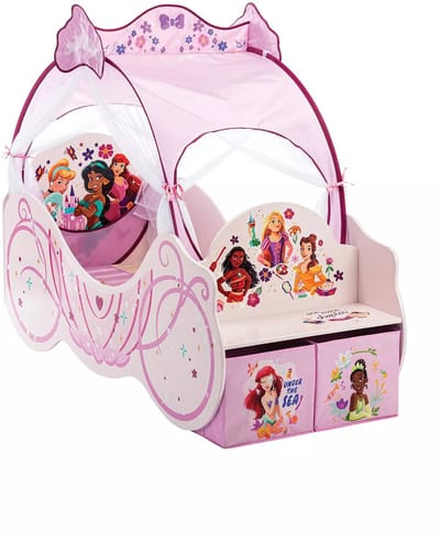 Disney Prinses Koetsbed - Kinderkamer Bed - Meubel tot 6 jaar