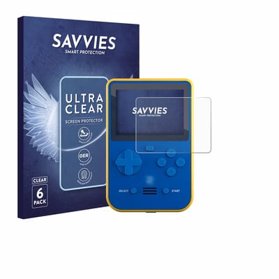 Savvies - Screenprotector voor Blaze Super Pocket - Folie Beschermfolie transparant 6 Stuks