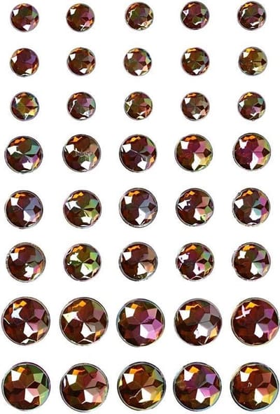 Vivi Gade Strasstenen Bruin 6 + 8 + 10 Mm 40 Stuks