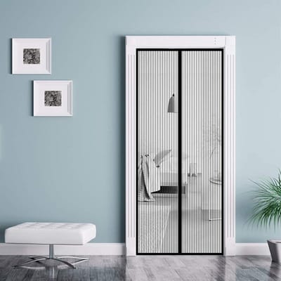 Magnetisch Hor voor Deur 120x250cm - Hordeur Zonder Boren - Insectenhor voor Openslaande Deuren en Openslaande Deuren
