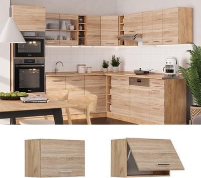 Keuken Hang Kast Sonoma 60 cm Breed Wandkast