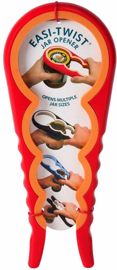 Wacky Practicals Easy Twist - Pot Opener - keukengerei - rood