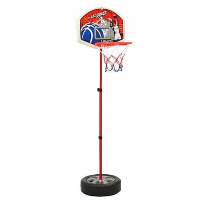 Vidaxl Basketbalspel Set Voor Kinderen, Verstelbaar, 120 Cm