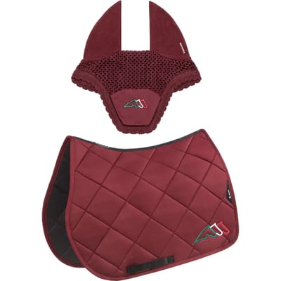 Zadelset voor paard en oorhuiver Equiline Eqtricolore