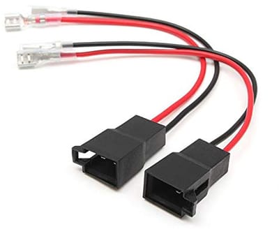Auto Speaker Adapter Draad Connector Compatibel met Diverse Automodellen - 15 cm