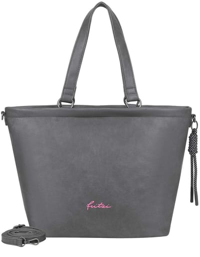 Fritzi aus Preußen shopper schoudertas Lou Shopper Grey grijs
