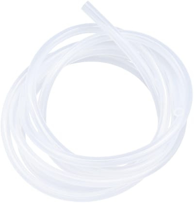 Dailygoods- Siliconenbuis 3.2mm ID x 6.4mm OD - Flexibele Transparante Siliconen Slang - Voedselveilig Materiaal - Temperatuurweerstand - 3.5m Lengte - Eenvoudig te Reinigen