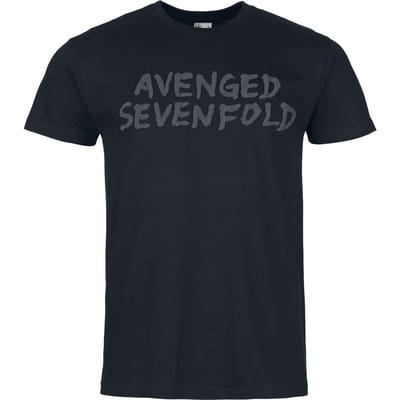 Avenged Sevenfold T-shirt - Logo 3D Druck - S tot 3XL - voor Mannen - zwart