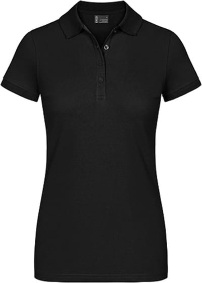 Damespolo 'Promodoro' met korte mouwen Charcoal - S