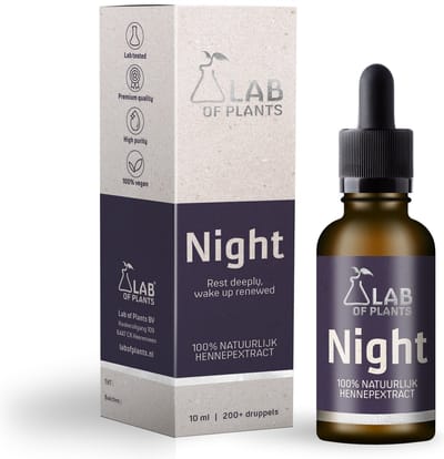 Night hennepolie - Nachtrust - Slapen - 10 ml