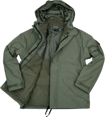 101 INC - Military parka (kleur: Groen / maat: S)