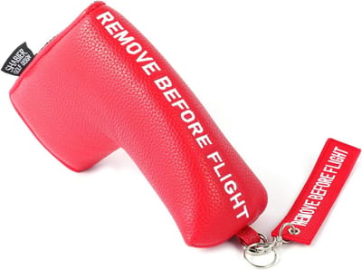 Golf Putter Cover - Blade Headcover - Bescherming Clubhoofd - Met Remover - For Blade - Rood
