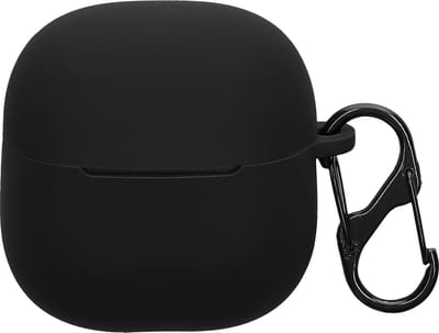 kwmobile cover voor oordopjes case - geschikt voor Xiaomi Redmi Buds 6 Lite - Trendy beschermhoes draadloze oordopjes in zwart