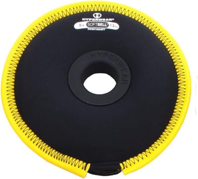 HYPERWEAR SoftBell Soft Weight Plate 1.3 kg - Can be used as individual hand weights and for the SoftBell Adjustable - ShopVlot